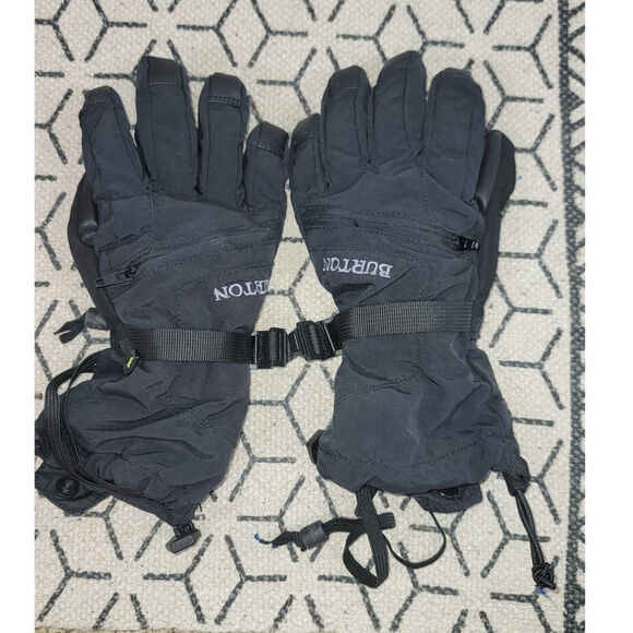 Burton Other - BURTON GORE-TEX GLOVES IN TRUE BLACK, SZ MEDIUM